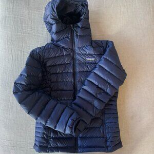 Patagonia W's Down Sweater Hoody - XS Navy